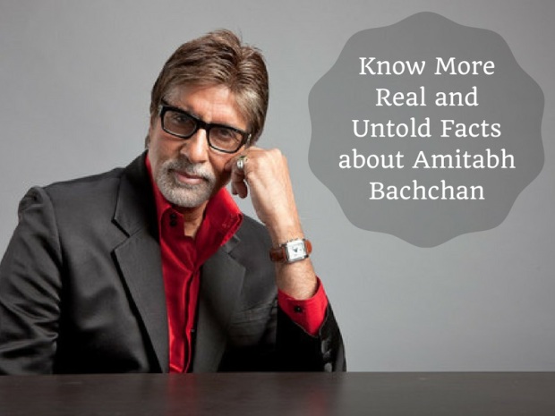 Facts about Amitabh Bachchan